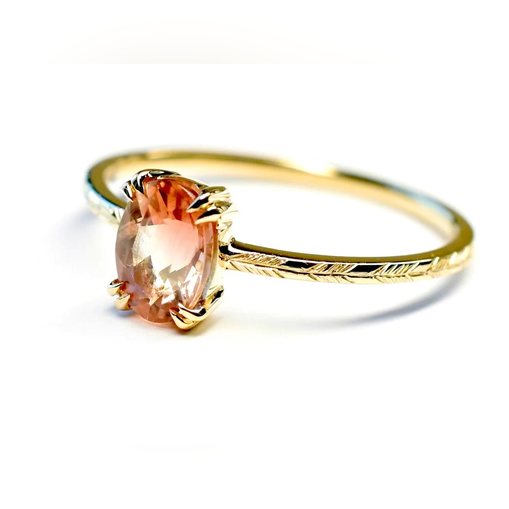 Tourmaline Rhonda Ring 14k gold - Picture 3 of 3